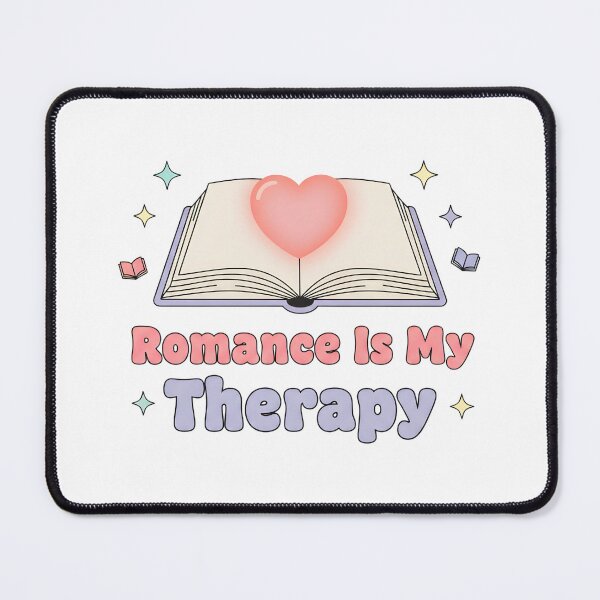 Item preview, Romance Is My Therapy Cute Book Lover Pink Aesthetic Design designed and sold by DIRTYSKETCHH.