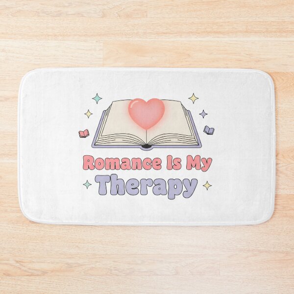Item preview, Romance Is My Therapy Cute Book Lover Pink Aesthetic Design designed and sold by DIRTYSKETCHH.