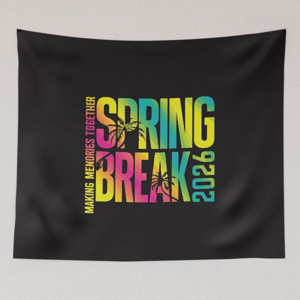 Item preview, Spring Break 2026 Vintage Retro Beach Vacation Family Friends Trip Design designed and sold by kiralynstration.