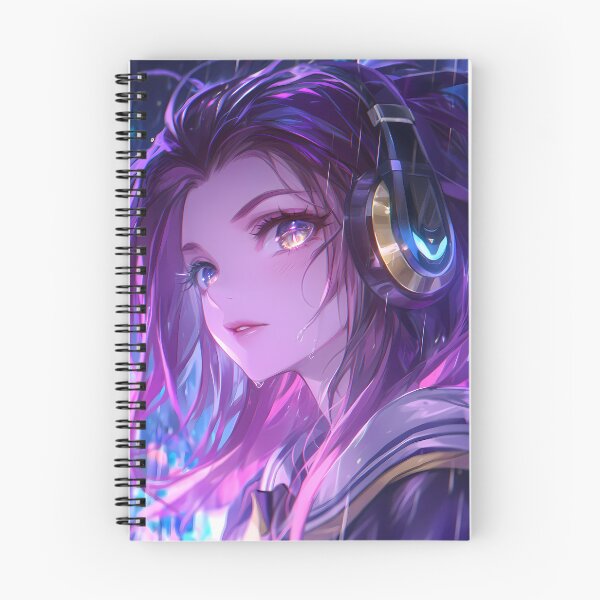 Item preview, Schwi Dola No Game No Life Neon Headphones Purple Glow designed and sold by 108Recordings.
