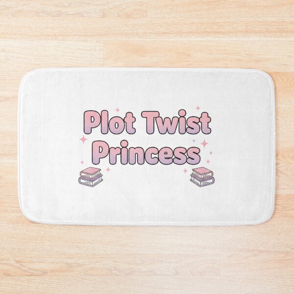 Item preview, Plot Twist Princess Cute Romance Reader Pink Aesthetic Book Lover Design designed and sold by DIRTYSKETCHH.