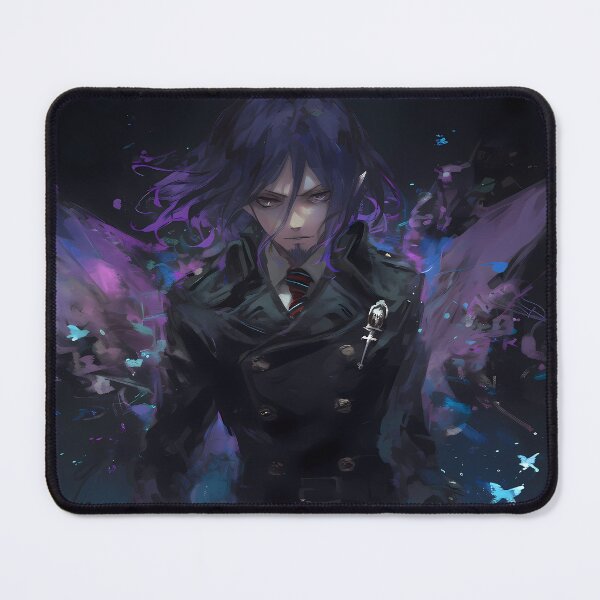 Item preview, Mephisto Pheles Blue Exorcist Dark Purple Mysterious Aura designed and sold by 108Recordings.
