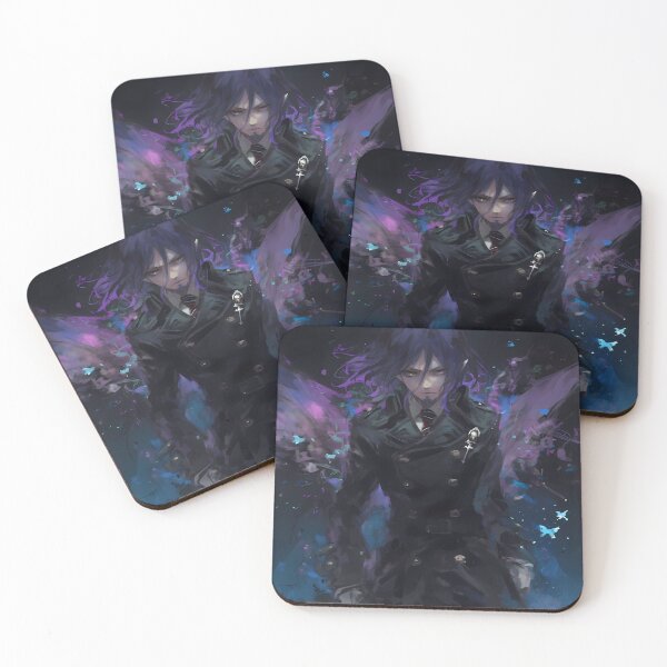 Item preview, Mephisto Pheles Blue Exorcist Dark Purple Mysterious Aura designed and sold by 108Recordings.