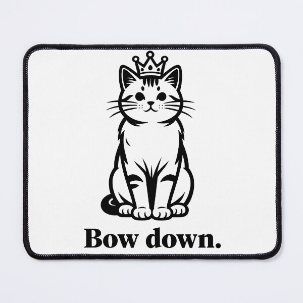 Item preview, Bow Down Cat Meme designed and sold by DetalleXL.