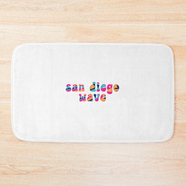Item preview, San Diego Wave NWSL Groovy Retro Font designed and sold by coffeepolicy.