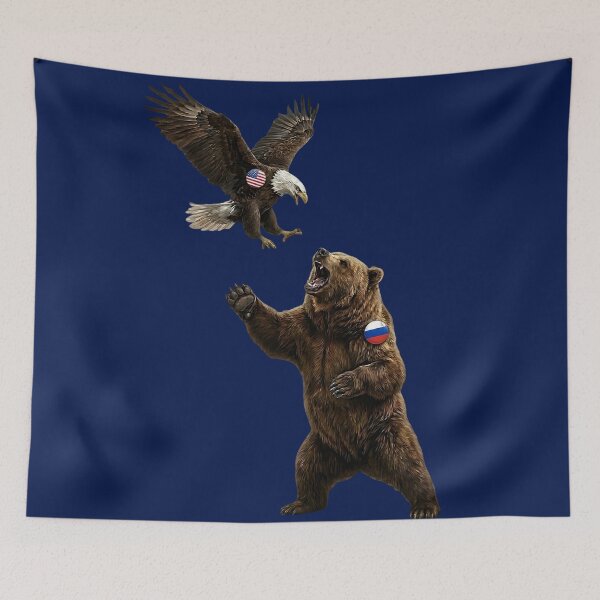 Item preview, AMERICAN EAGLE VS RUSSIAN BEAR - #041649 designed and sold by Marlon Oseguera.
