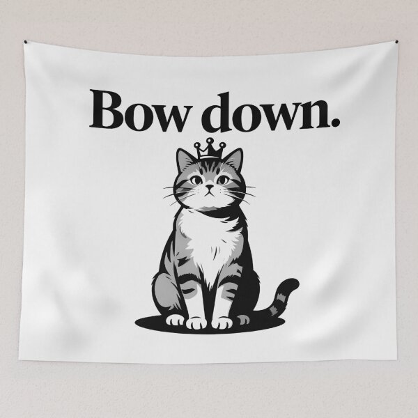 Item preview, Bow Down Kitten Design designed and sold by DetalleXL.