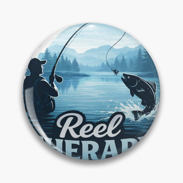 Item preview, Reel Therapy – Fly Fishing Zen Sticker designed and sold by SparkVault.