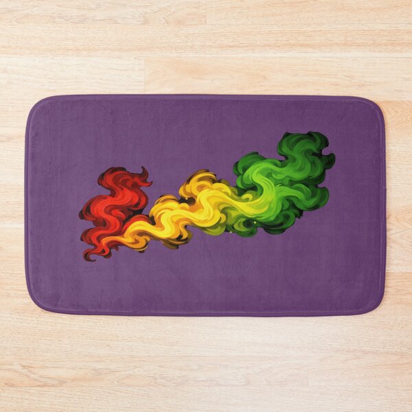 Item preview, Psychedelic Rainbow Smoke Wave- Abstract Fluid Art designed and sold by digitalbob60.