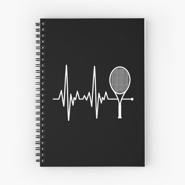 Item preview, Tennis Racket Pulse Heartbeat - EKG Tournament Sports Lover designed and sold by PunkNation-Arts.