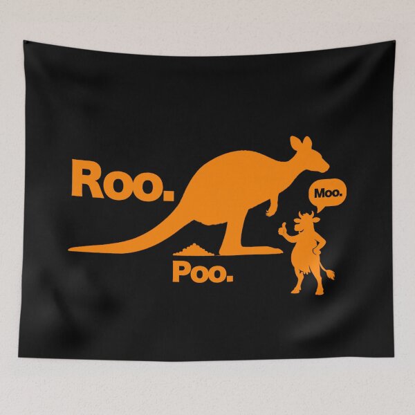 Item preview, Roo Poo Moo designed and sold by pUNKnown.