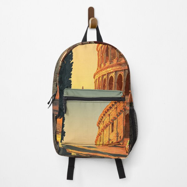 Item preview, Golden Colosseum Sunset | Rome Street Light Illustration designed and sold by Pulipsori.