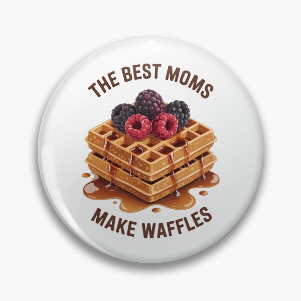 Item preview, The Best Moms Make Waffles  designed and sold by PunkNation-Arts.