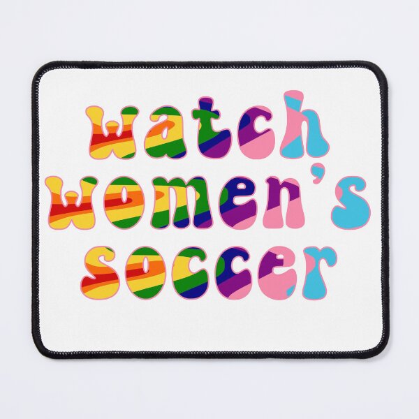 Item preview, Watch Women's Soccer Groovy Rainbow Gay and Trans Pride designed and sold by coffeepolicy.