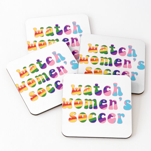 Item preview, Watch Women's Soccer Groovy Rainbow Gay and Trans Pride designed and sold by coffeepolicy.