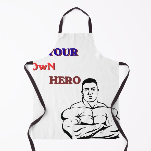 Item preview, Be Your Own Hero - Bodybuilding & Fitness Motivation designed and sold by Stoneclove.