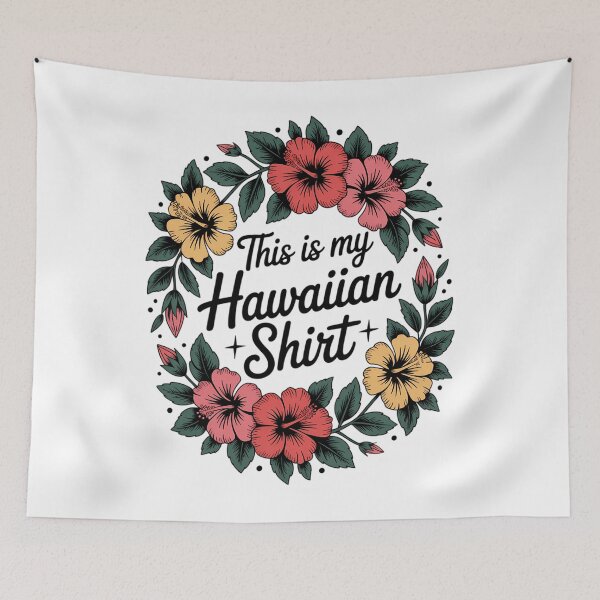 Item preview, This Is My Hawaiian Women Luau Party Hawaii designed and sold by PunkNation-Arts.