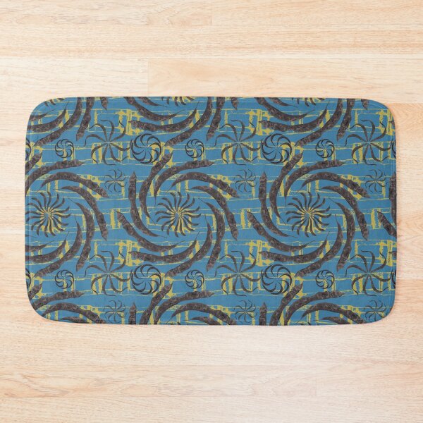 Item preview, Honey Locust Radials on Blue & Green Horizontal Links designed and sold by Digitalmyth's Designs.