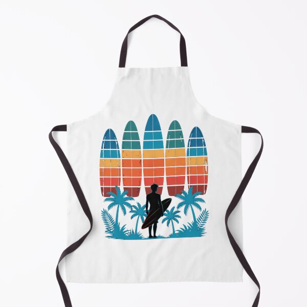Item preview, Surfboard Sunset Surfboarder Surfer Palm Tree designed and sold by PunkNation-Arts.