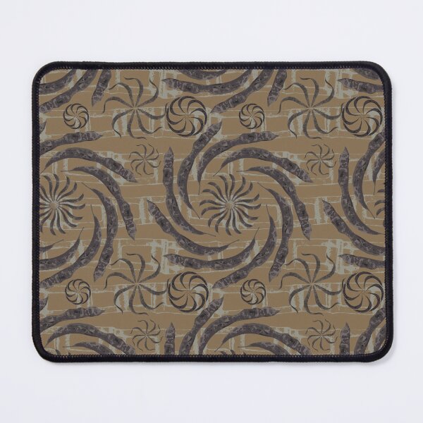 Item preview, Honey Locust Radials on Brown Horizontal Links designed and sold by Digitalmyth's Designs.
