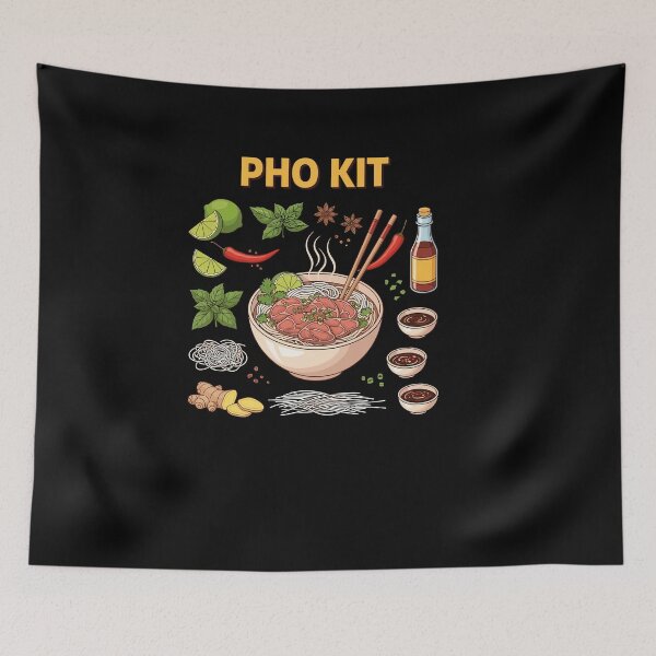 Item preview, Pho Kit Vietnamese Soup Barbecue Summer designed and sold by Dressed For  Duty.