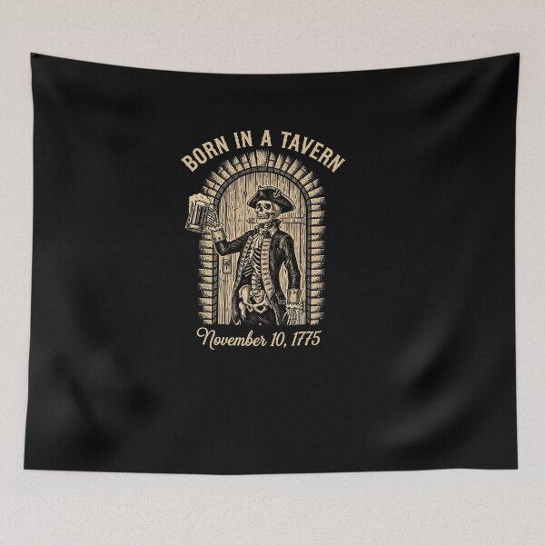 Item preview, Born Tavern Skeleton Pirate November 1775 designed and sold by Dressed For  Duty.