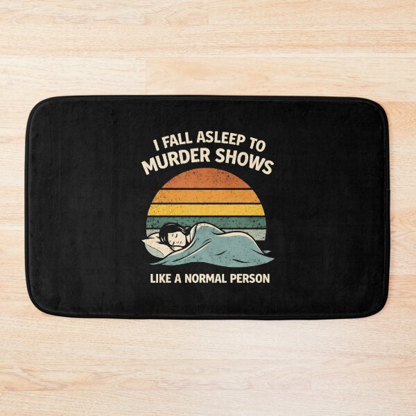 Item preview, I Fall Asleep to Murder Shows Like a Normal Person designed and sold by JODYSMORGAN.