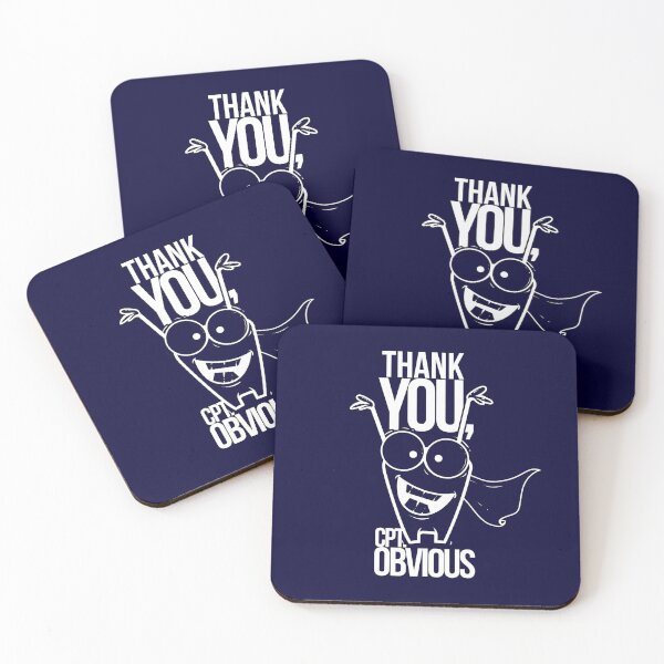 Item preview, Thank You CPT Obvious – Funny Sarcastic Quote Design designed and sold by Creative-DH.