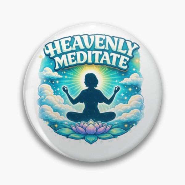 Item preview, Heavenly Meditate – Serene Meditation & Spiritual Lotus Illustration designed and sold by Mysticfirelight76 .