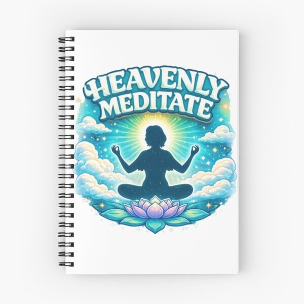 Item preview, Heavenly Meditate – Serene Meditation & Spiritual Lotus Illustration designed and sold by Mysticfirelight76 .