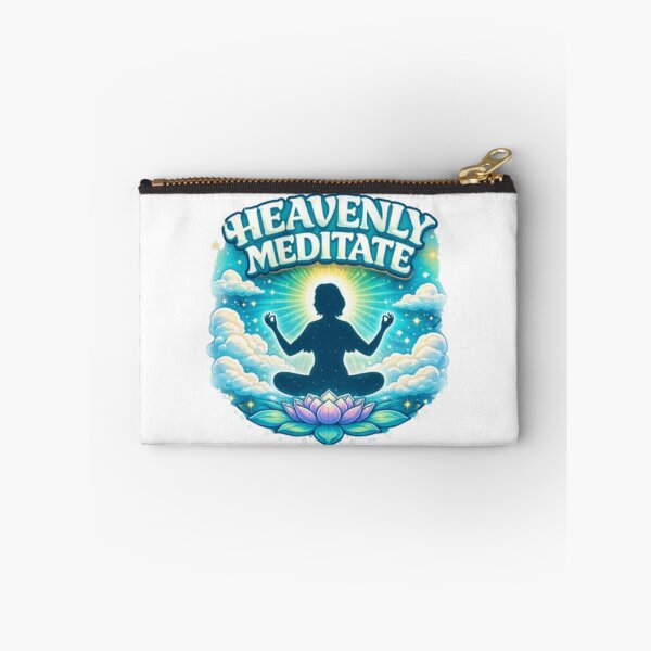 Item preview, Heavenly Meditate – Serene Meditation & Spiritual Lotus Illustration designed and sold by Mysticfirelight76 .