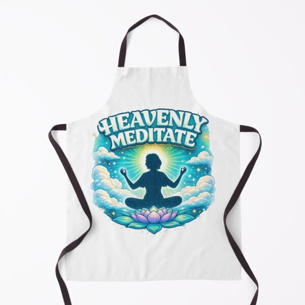 Item preview, Heavenly Meditate – Serene Meditation & Spiritual Lotus Illustration designed and sold by Mysticfirelight76 .