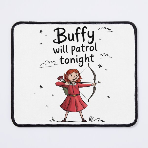 Item preview, Buffy Will Patrol Tonight designed and sold by valery-kenz.