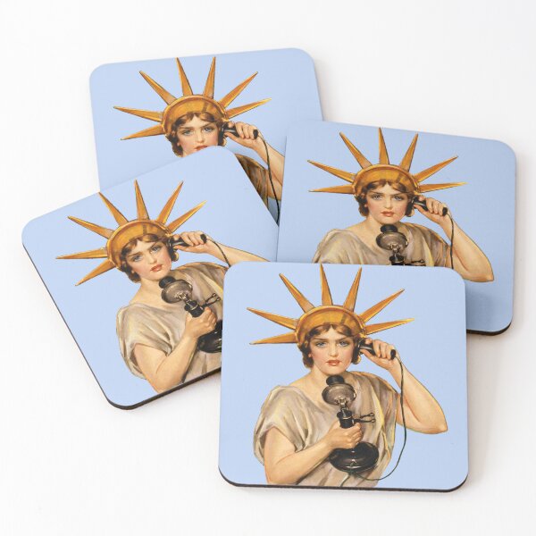Item preview, lady liberty on hold designed and sold by laribot.