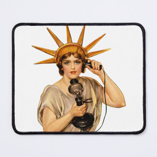 Item preview, lady liberty on hold designed and sold by laribot.