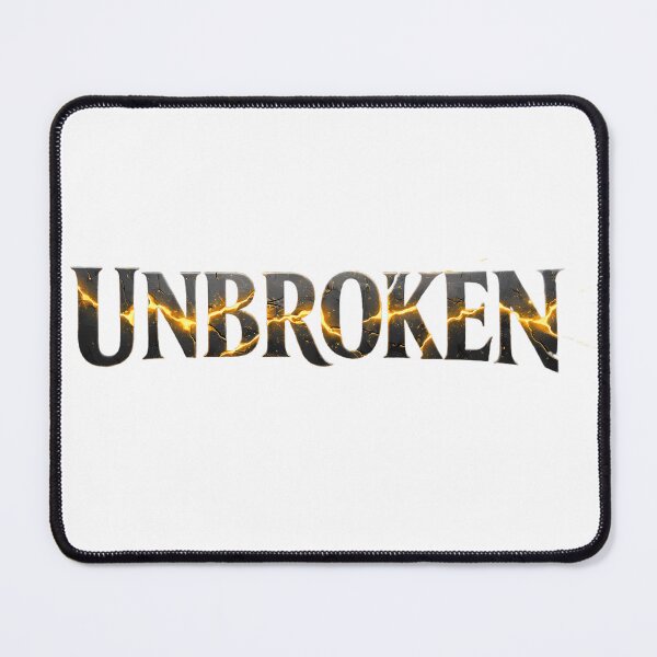 Item preview, Unbroken Kintsugi Gold Crack Typography – Resilience Strength Design designed and sold by ascendzero.
