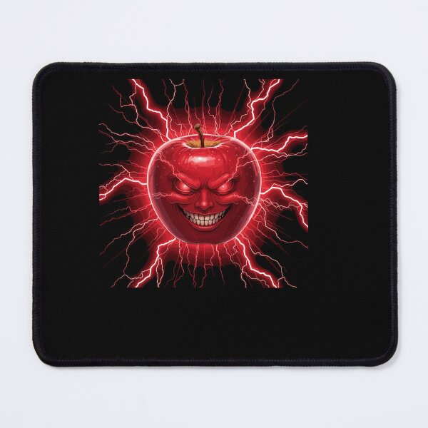 Item preview, Funny Silly AI Niche Evil Apple Gen Z Meme Fruit designed and sold by Dressed For Duty.