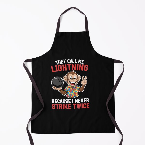 Item preview, Call Me Lightning Never Strike Twice Bowling Humor League designed and sold by Dressed For Duty.