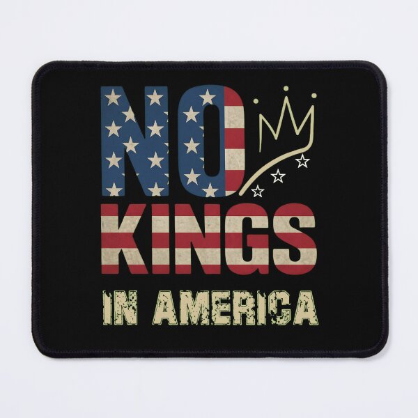 Item preview, No Kings In America Patriotic USA Democracy Vintage Design designed and sold by haitrieuic96.
