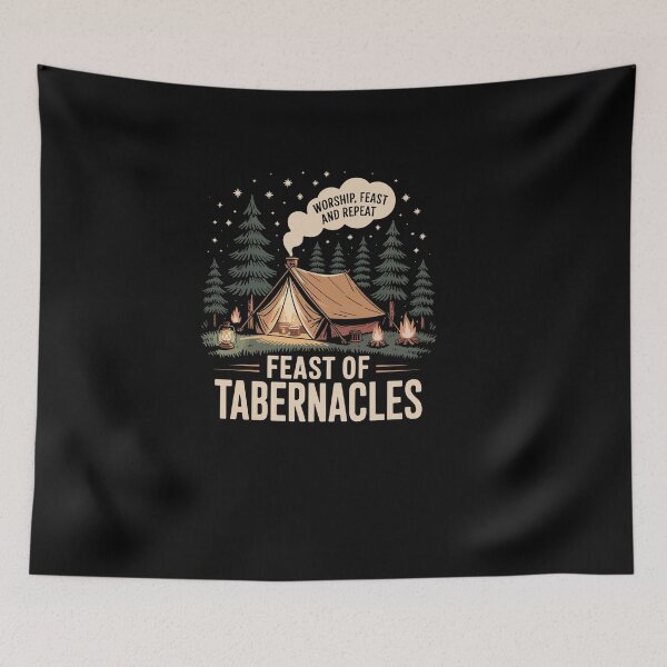 Item preview, Worship Feast And Repeat Feast of Tabernacles Sukkot designed and sold by Dressed For  Duty.