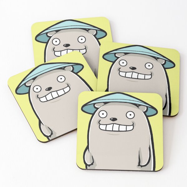 Item preview, Cursed Cute Bear – Uncanny Smile Meme designed and sold by EchoWave11.