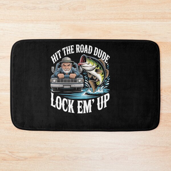 Item preview, Hit the road Dude Lock em' Funny Up designed and sold by Dressed For  Duty.