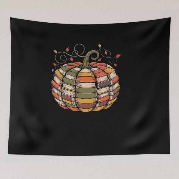 Item preview, Vintage Book Pumpkin Autumn Fall Librarians Bookworm designed and sold by Dressed For  Duty.