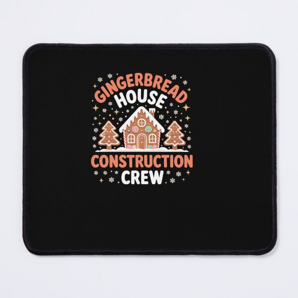 Item preview, Gingerbread House Construction Crew Cookies Baking Christmas designed and sold by Dressed For  Duty.