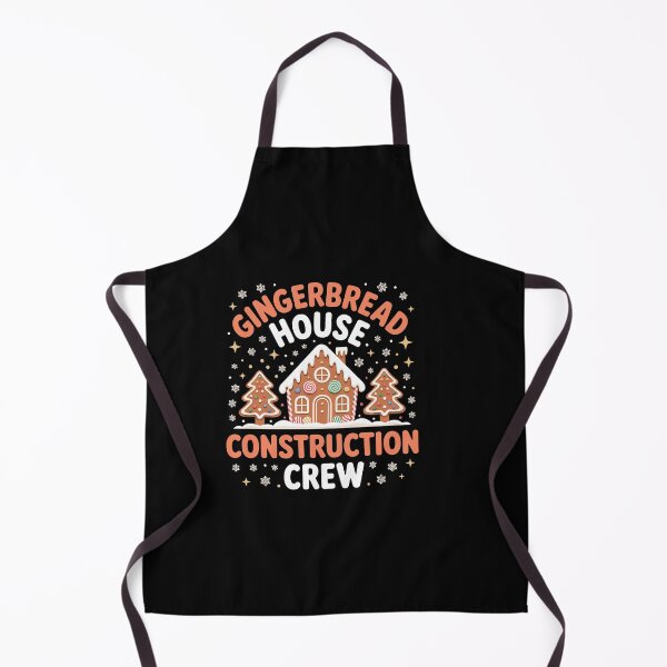 Item preview, Gingerbread House Construction Crew Cookies Baking Christmas designed and sold by Dressed For  Duty.