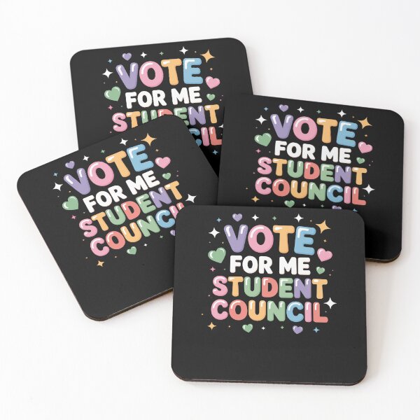 Item preview, Vote for Me Student Council Vibes School Election Day designed and sold by Dressed For  Duty.