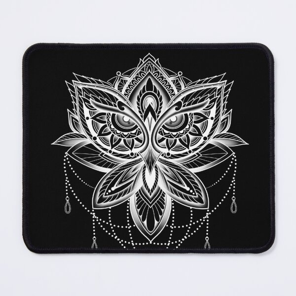 Item preview, Tranquil owl designed and sold by PermaworkTattoo.