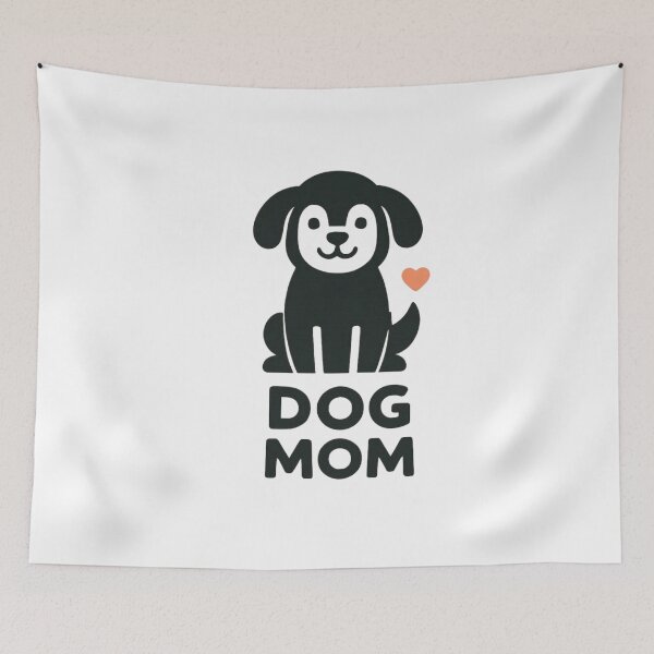 Item preview, Dog Mom Minimal Pet Lover Design designed and sold by echoink-studio.