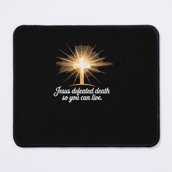 Item preview, Jesus Defeated Death So You Can Live Christian designed and sold by Dressed For Duty.