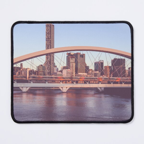 Item preview, Queensland Rail SMU Train travels across the Merivale Bridge  designed and sold by GetFlicked.